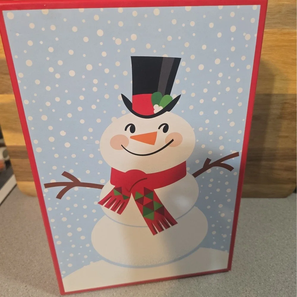 Snowman Photo Box